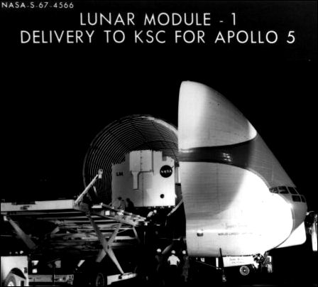 Super Guppy delivers LM-1