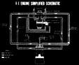 F-1 ENGINE SIMPLIFIED SCHEMATIC. [link to a larger picture]