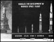the manned flight vehicles are shown in scale.[link to a larger picture]
