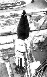 SA-5 sits on the pad.