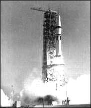 a Saturn IB lifts from Launch Complex 39 to send Skylab 4 on the final orbital mission with the Skylab orbital workshop
